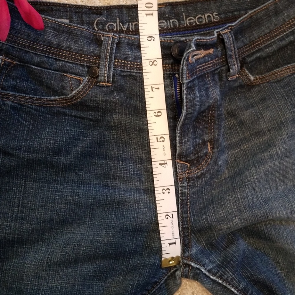 Calvin Klein distressed Rocker Skinnys - Picture 4 of 9